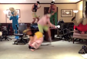 Villanova Golf Team Viral Video - The Harlem Shake