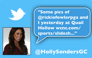 Pictures: Holly Sonders at Quail Hollow