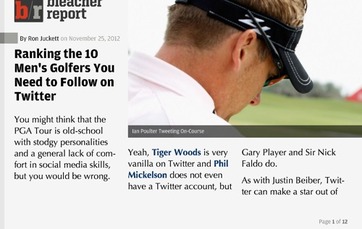 Ranking the 10 Men's Golfers You Need to Follow on Twitter